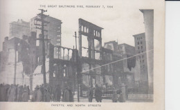 The Great Baltimore Fire February 7,1904   Fayette And North Streets Baltimore  Maryland U S   Animation 2sc - Baltimore