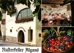 72666642 Algund Merano Rusterkeller Restaurant Obstschale Algund Merano - Other & Unclassified