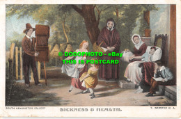 R467289 Sickness And Health. South Kensington Gallery. T. Webster. D. And D. G. - Monde