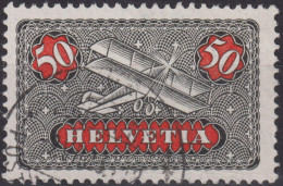 1923 Flugpost ⵙ Zum:CH F9, Mi:CH 184x, Yt:CH PA9, Flugzeug - Used Stamps