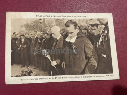 DRAC - Et PAC à L'Arc De Triomphe - 20 Juin 1926 - Autres & Non Classés