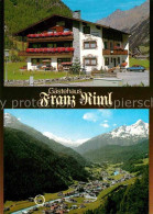 72666446 Soelden Oetztal Gaestehaus Franz Riml Talblick Alpenpanorama Soelden - Autres & Non Classés