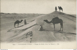 SCENES ET TYPES - Dunes De Sable Dans Le Désert - Escenas & Tipos