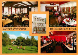 72666434 Deudesfeld Hotel Pension Zur Post Restaurant Liegewiese Deudesfeld - Other & Unclassified