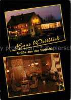 72666407 Scheidchen Haus Weitblick Hotel Restaurant Pension Nachtaufnahme Scheid - Other & Unclassified