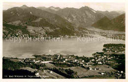 72666335 Bad Wiessee Und Egern Alpenpanorama Fliegeraufnahme Bad Wiessee - Bad Wiessee