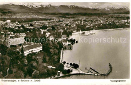 72666243 Friedrichshafen Bodensee Mit Schloss Alpenpanorama Fliegeraufnahme Aili - Friedrichshafen