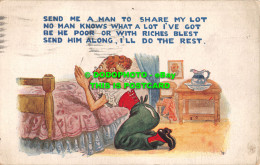 R467020 Send Me A Man To Share My Lot. H. B. Series. No. 1409. 1922 - Mundo