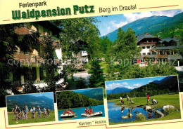 72666056 Berg Drautal Ferienpark Waldpension Putz Radfahrer Schlauchboote Golfpl - Otros & Sin Clasificación