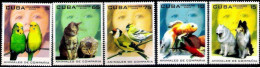 1301  Fishes - Birds - Dogs - Cats - 2004 - MNH - Cb - 1,95 - Fische