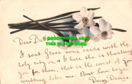 R467030 White Flowers. R. H. Brewster. Postcard - Mundo