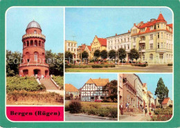 72666020 Bergen Ruegen Ernst Moritz Arndt Turm Karl Marx Platz Marktstrasse Berg - Sonstige & Ohne Zuordnung