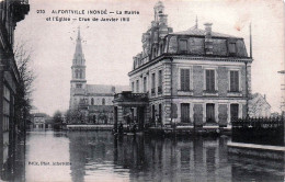 94* ALFORTVILLE  Crue 1910      Mairie Et Eglise   RL45,0359 - Alfortville