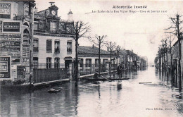94* ALFORTVILLE  Crue 1910 – Ecoles Rue Victor Hugo         RL45,0335 - Alfortville