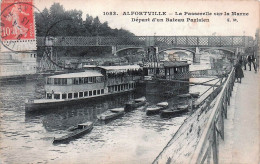 94* ALFORTVILLE   Passerelle Sur La Marne – Depart Bateau        RL45,0312 - Alfortville