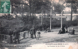 93* CLICHY SOUS BOIS  Fontaine Et 3 Croix        RL45,0182 - Clichy Sous Bois