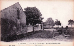 93* LE BOURGET  Geurre 1870 – Maisonn Criblee De Balles -       RL45,0155 - Le Bourget