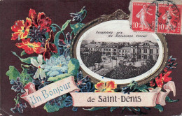 93* ST DENIS  « un Bonjour »         RL45,0007 - Saint Denis