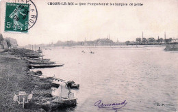 94* CHOISY LE ROI   Quai Pompadour   -barques De Peche   RL45,0868 - Choisy Le Roi
