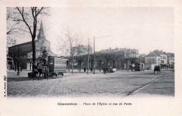 94* CHARENTON  Place De L Eglise Et Rue De Paris      RL45,0787 - Charenton Le Pont