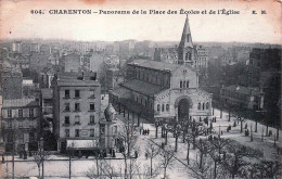 94* CHARENTON   Place Des Ecoles Et Eglise    RL45,0771 - Charenton Le Pont
