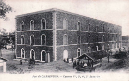94* CHARENTON  Le Fort – Caserne  1 – 2 – 4 -  5 Eme  Batterie     RL45,0754 - Kasernen