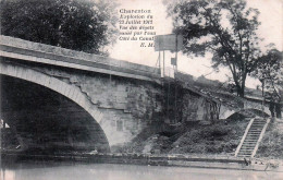 94* CHARENTON   Explosion Juillet 1912-  Pont – Vue Des Degats    RL45,0744 - Charenton Le Pont