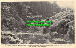 R467378 New Zealand. A Typical Scene Of New Zealand Crystal Mountain Streams Whi - Mundo