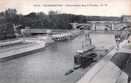 94* CHARENTON   Panorama Des Trois Ponts     RL45,0709 - Charenton Le Pont