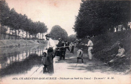 94* CHARENTON    Pecheurs Au Bord Du Canal     RL45,0708 - Charenton Le Pont