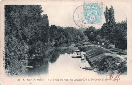 94* CHAMPIGNY  Berge Rive Droite Prise Du Pont      RL45,0614 - Champigny Sur Marne