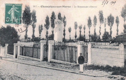 94* CHAMPIGNY  S/MARNE Monument 1870-71   RL45,0592 - Champigny Sur Marne