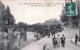 94* JOINVILLE  LE PONT  Quai – Pont – Un Jour De Fete     RL45,1405 - Joinville Le Pont