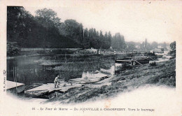 94* JOINVILLE  A Champigny – Vers  Le Barrage      RL45,1348 - Joinville Le Pont