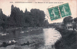 94* JOINVILLE  LE PONT   La Marne Et Les Quais Vers Le Pont  RL45,1317 - Joinville Le Pont