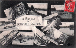 94* JOINVILLE  LE PONT   « un Bonjour »  Multi Vues  RL45,1277 - Joinville Le Pont