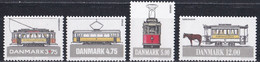 Dänemark 1994 - Mi.Nr. 1080 - 1083 - Postfrisch MNH - Straßenbahnen Trams - Nuevos