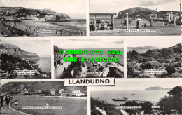 R467394 Llandudno. Pier Colonnade. Promenade. Valentine. RP. Multi View. 1961 - World