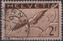 1930 Flugpost ⵙ Zum:CH F13, Mi:CH 245x, Yt:CH PA15, Brieftaube Mit Brief - Used Stamps