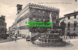 R467072 Perugia. Palazzo Comunale E Fonte Maggiore. Ettore Mignini - Monde