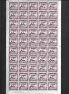 Nauru 1968 Republic Overprint Definitives 2c Net Fishing Full Sheet Of 50 MNH - Nauru