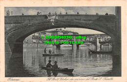 R467075 Firenze. Il Ponte Vecchio Da Un Arco Del Ponte S. Trinita. K. Sborgi. R. - World