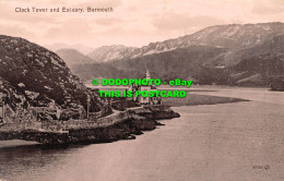 R467080 Barmouth. Clock Tower And Estuary. Valentine Series - Monde