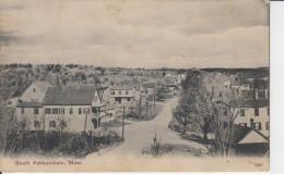 South Ashburnham Massachusetts U S Main Street Crossing The Village Houses Countryside 2sc - Otros & Sin Clasificación