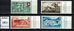 Suisse 1946 - YT 428/431 ** MNH - Unused Stamps