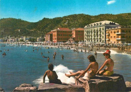 72665004 Laigueglia  Scorcio Panoramico Dal Molo Spiaggia Savona - Sonstige & Ohne Zuordnung