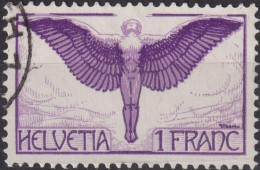 1933 Flugpost ⵙ Zum:CH F12z, Mi:CH 191z, Yt:CH PA12, Icarus - Usados