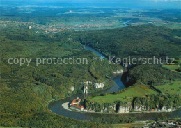 72664580 Weltenburg Kelheim Fliegeraufnahme Kloster Weltenburg - Kelheim