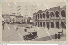 Bl361 Cartolina Verona Citta' Piazza Vittorio Emanuele - Verona