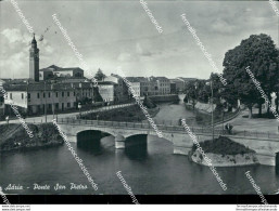 Bu125 Cartolina Adria Ponte San Pietro Provincia Di Rovigo Veneto - Rovigo